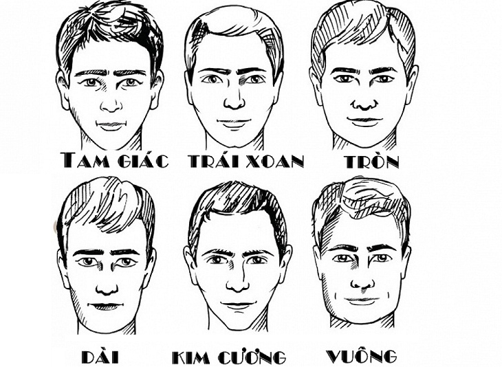 Những kiểu tóc nam đẹp nhất cho từng hình dáng khuôn mặt